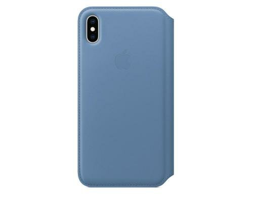Apple iPhone XsM Leder Folio Cornflower aus hochwertigem Leder