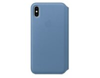 Apple iPhone XsM Leder Folio Cornflower aus hochwertigem...