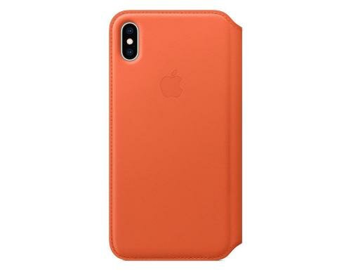 Apple iPhone XsM Leder Folio Sunset aus hochwertigem Leder