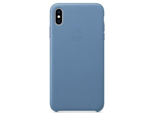 Apple iPhone XsM Leder Case Cornflower aus hochwertigem Leder