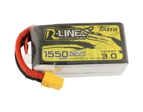 Tattu Lipo-Akku 14.8V 1550mAh 120C RL V3 76x38x33mm/176g