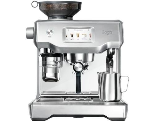Sage Espressomaschine Oracle Touch grau Bohnenbehälter 280 g, Wassertank 2.5 L