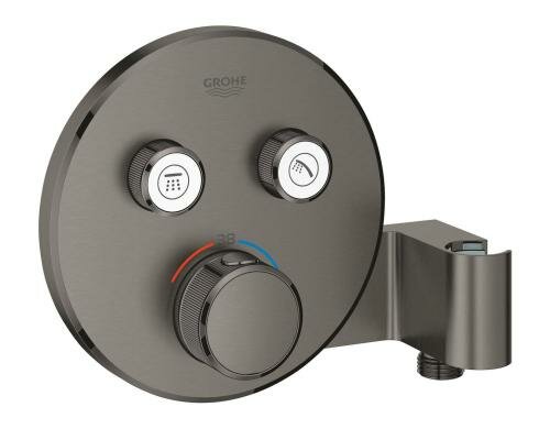 GROHE Grohtherm SmartControl Thermostat 2 Absperrventilen/Brausehalter, hgg