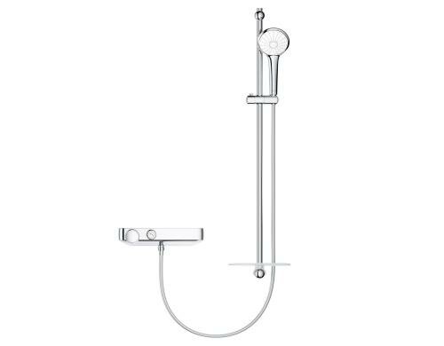 GROHE Grohtherm SmartControl Thermostat-Brausebatterie, Brausegarnitur