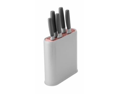 BergHOFF Messerblock 6tlg Leo Line grau