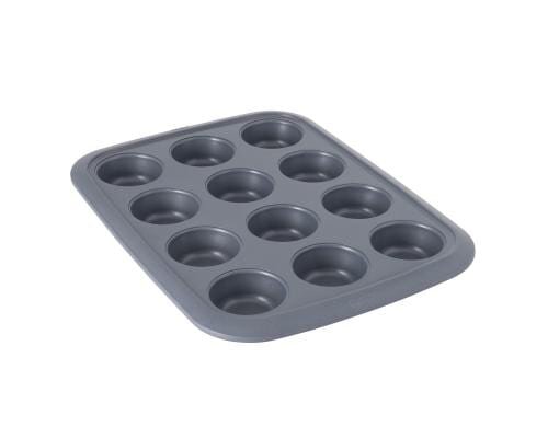 BergHOFF Muffinform 12 Stück 6.5cm Gem Line Carbon, Muffingrösse: 6.5x2.5cm