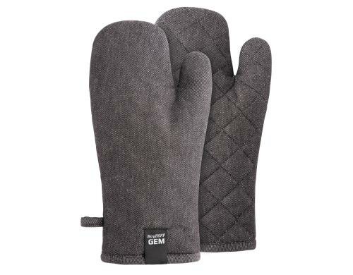 BergHOFF Backofenhandschuh 2er Set Gem Line Grösse: 31x17cm, anthrazit