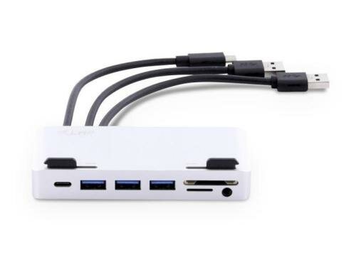 LMP Attach Dock Pro 10 Port Si,Mini-DP,HDMI VGA,USB-C,3x USB3.0,Card-Reader,Audio
