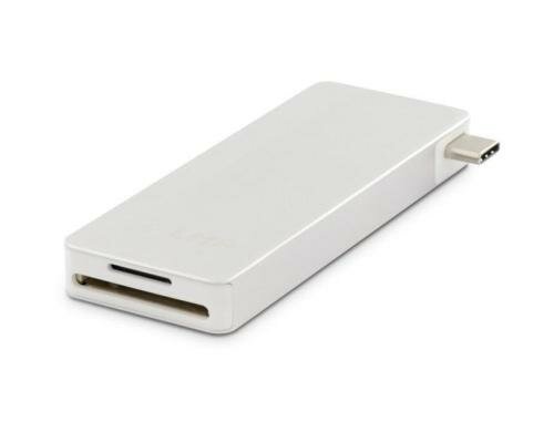 LMP Basic Hub 6 Port Silver USB-C, 3x USB3.0, SD/microSD