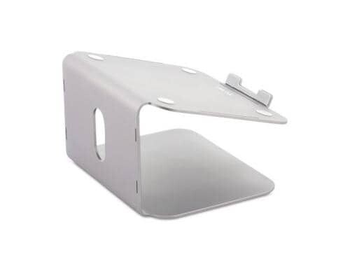 LMP ergonomischer Tischständer Space Grau für Notebook 12 bis 17 Zoll, aus Aluminium