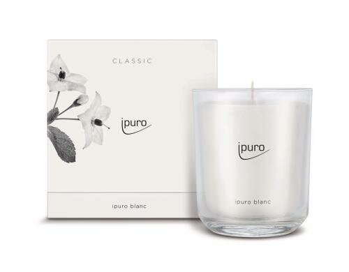 ipuro Duftkerze Classic blanc 270gr 270gr