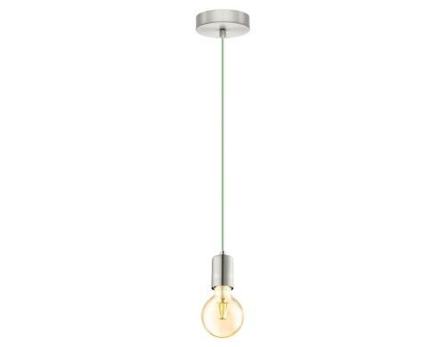 EGLO YORTH Hängeleuchte nickel-matt Trend & Vintage / exkl. 1x E27 60W