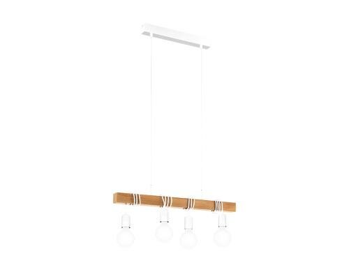 EGLO TOWNSHEND Hängeleuchte weiss Trend & Vintage / exkl. 4x E27 60W
