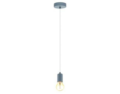 EGLO YORTH-P Hängeleuchte Pastell dunkelbl Trend & Vintage / exkl. 1x E27 60W