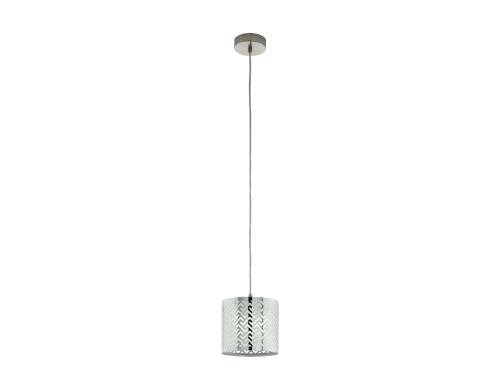 EGLO LEAMINGTON 1 Hängel. nickel-m, chrom Trend & Vintage / exkl. 1x E27 60W
