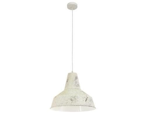 EGLO SOMERTON Hängeleuchte weiss gekalkt Trend & Vintage / exkl. 1x E27 60W