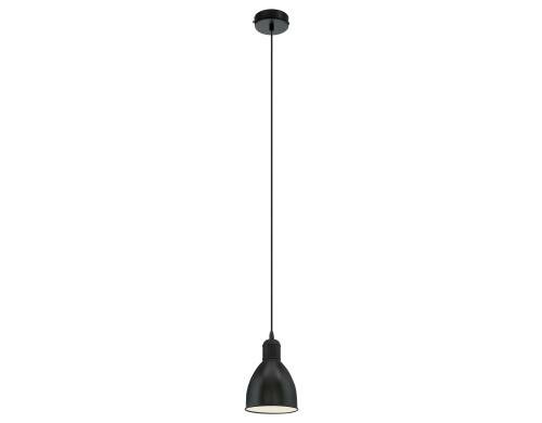 EGLO PRIDDY Hängeleuchte schwarz, weiss Trend & Vintage / exkl. 1x E27 60W