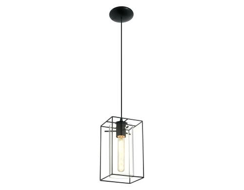 EGLO LONCINO Hängeleuchte schwarz Trend & Vintage / exkl. 1x E27 60W