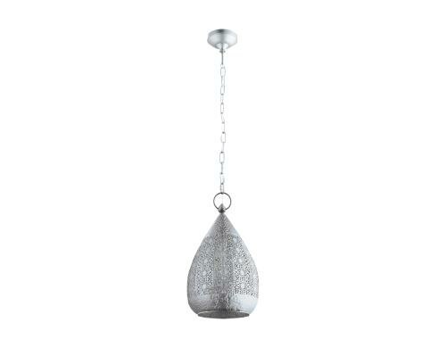 EGLO MELILLA Hängeleuchte silber Trend & Vintage / exkl. 1x E27 60W