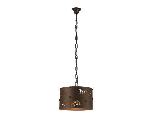 EGLO COLDINGHAM Hängeleuchte rostfarben Trend & Vintage / exkl. 1x E27 60W