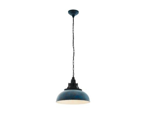 EGLO GRANTHAM 1 Hängel. blau-anitk, schwar Trend & Vintage / exkl. 1x E27 60W