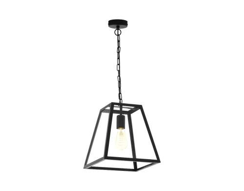 EGLO AMESBURY 1 Hängeleuchte schwarz Trend & Vintage / exkl. 1x E27 60W