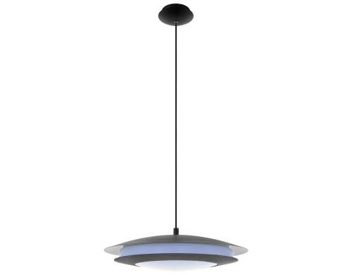 EGLO MONEVA-C Hängeleuchte schwarz/weiss Crosslink / inkl. 27W/LED/RGB+TW