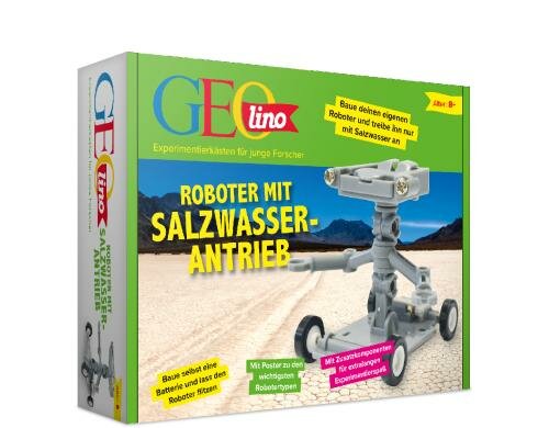 Franzis GEOlino Roboter mit Salzwasserantrieb