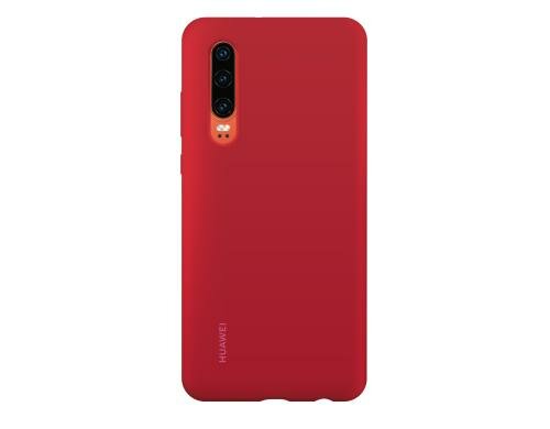 Huawei Silicone Cover rot zu P30