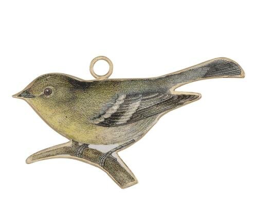 A Simple Mess Ornament Girona Bird 10x7 cm