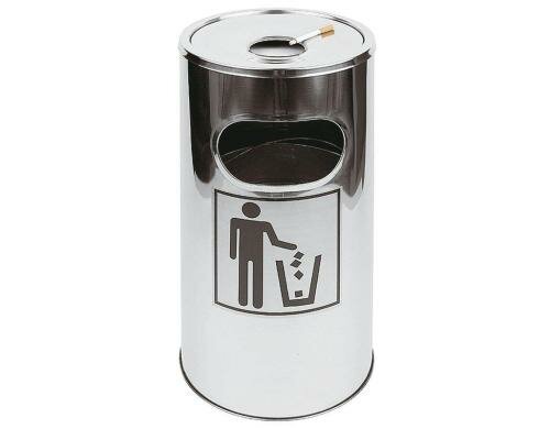 Paderno Aschenbecher 60x30cm HxD: 60x30cm Edelstahl