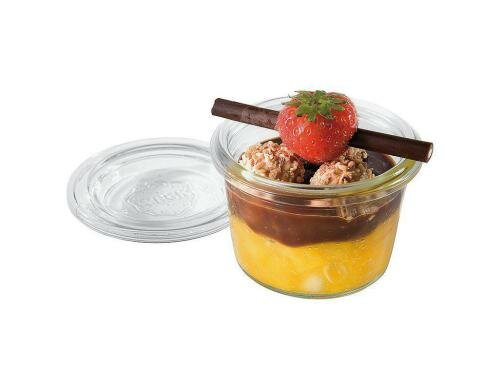 Paderno Einmachglas 80 ml 12er Set DxH: 6x5.5cm, Vol: 80ml, Glas mit Deckel