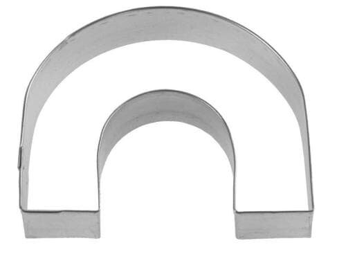 Paderno Aussstechform Hufeisen 7x6cm Höhe: 2cm, LxB: 7x6cm Edelstahl