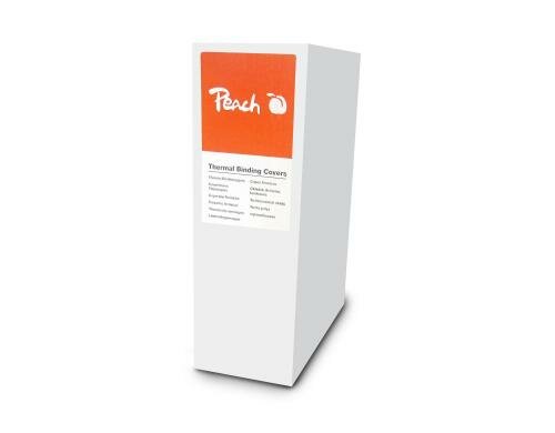 Peach Einbanddeckel weiss 6.0mm, 100 Blatt
