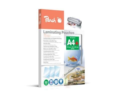 Peach Laminierfolie A4 Filex 80mic, 100 Stk.
