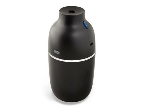 ADE Luftbefeuchter USB schwarz, 160 ml