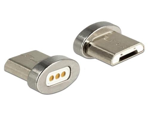 Magnetischer Adapter USB Micro-B passend zu Delock 85705/85725, 8 pin