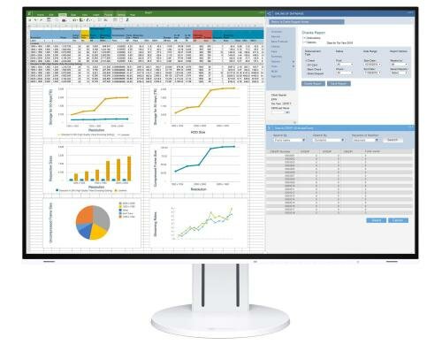 EIZO EV2457W-Swiss Edition 24.1 weiss 1920x1200, 16:10, Randloses Display