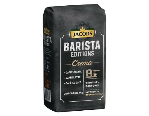 Jacobs Kaffeebohnen Barista crema Packung à 1kg