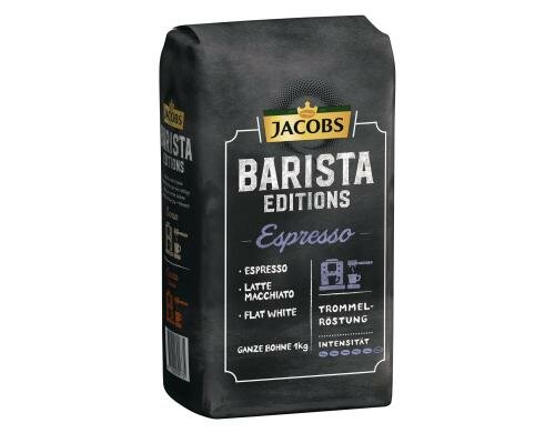 Jacobs Kaffeebohnen Barista Espresso Packung à 1kg