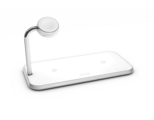 Zens Wireless Charger Dual 10W Weiss + Apple Watch Charge