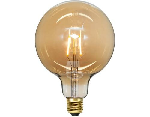 Star Trading LED Filament G125 E27, 80lm, 0.75W, 2000K, CRI80
