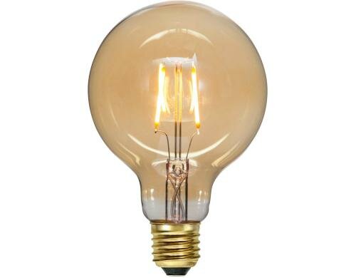 Star Trading LED Filament G95 E27, 80lm, 0.75W, 2000K, CRI80