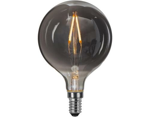 Star Trading LED Filament G80 E14, 45lm, 1.5W, 2100K, CRI90, dimmbar