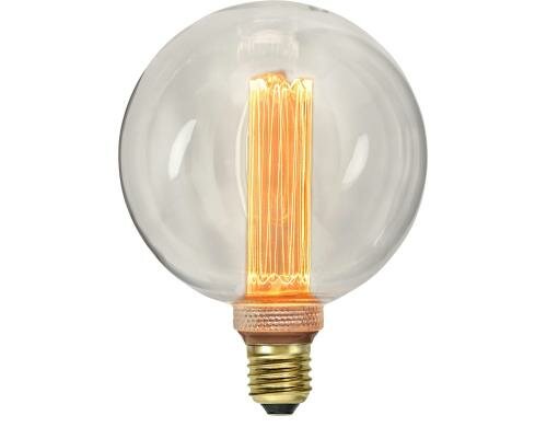Star Trading LED Filament G125 E27, 90lm, 2.5W, 2000K, CRI80, dimmbar
