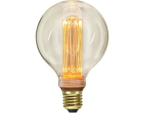 Star Trading LED Filament G95 E27, 90lm, 2.5W, 2000K, CRI80, dimmbar