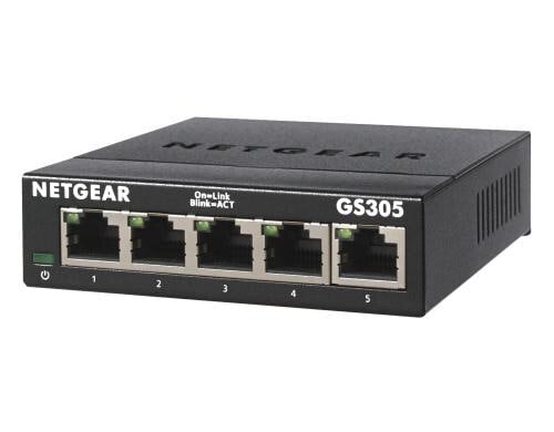 Netgear GS305v3: 5 Port Switch 5-Port Gigabit Switch