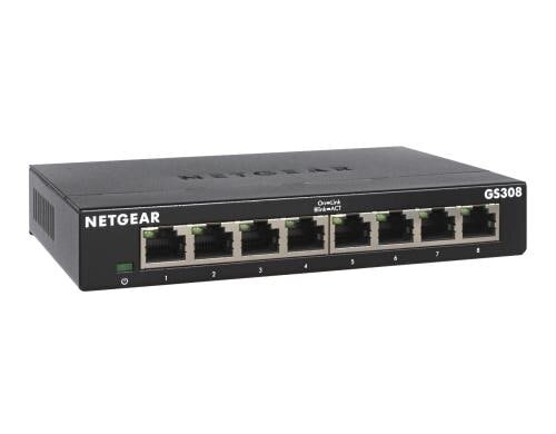 Netgear GS308v3: 8 Port Switch 8-Port Gigabit Switch