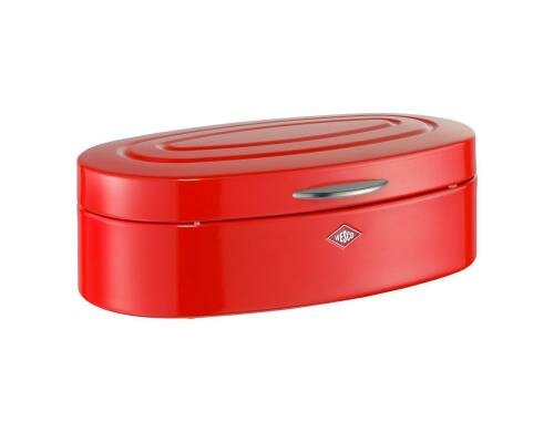 Wesco Brotkasten Big Elly 41.5cm Rot HxLxB: 14x41.5x26cm, Stahlblech pulve