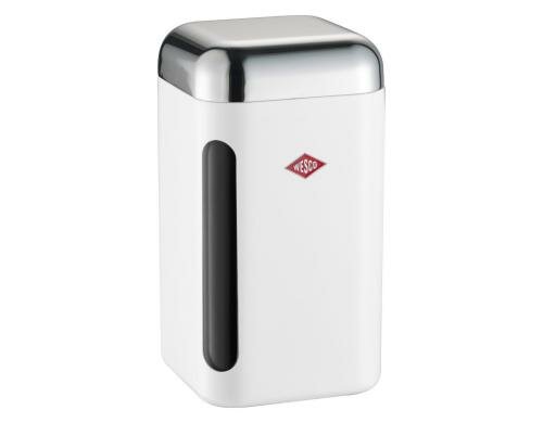 Wesco Vorratsdose Window 1.65l Weiss HxLxB: 19.5x11x11cm, Acryl